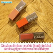 Membandingkan produk lipstik koleksi musim gugur terbaru dari Clinique