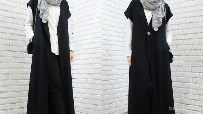 Yuk, Tampil Cantik dan Elegan dengan Padu Padan Hijab Warna Abu-abu