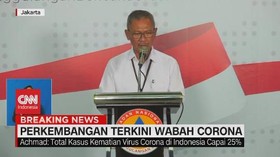 VIDEO: Melonjak, Kasus Positif Corona di Indonesia Jadi 309