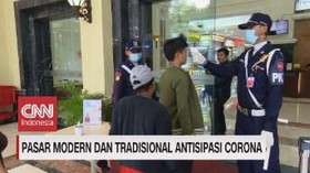 VIDEO: Pasar Modern Dan Tradisional Antisipasi Covid-19