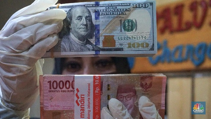 Dollar AS - Rupiah (CNBC Indonesia/Muhammad Sabki)