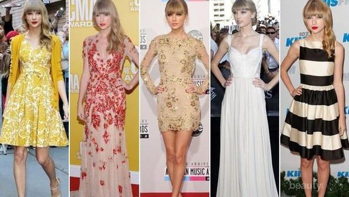 5 Dress Taylor Swift Ini Bisa Lho Kamu Pakai ke Acara Prom!