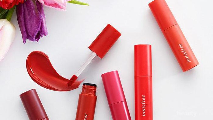 Yuk, Dapatkan Bibir Cerah Merona dengan Lip Tint Innisfree Vivid Cotton Ink