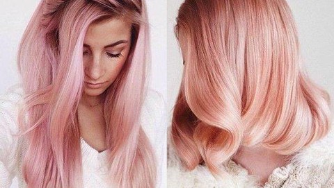 Ingin Upgrade Penampilan Rambut Coba Warna Rose Gold Yang Lagi Nge Hits Ini