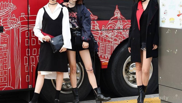 Intip Inspirasi Trend K-Fashion Street 2017 untuk Tampil Stylish dan Chic ala Wanita Korea!
