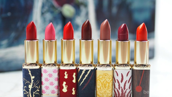 Koleksi Lipstick L'Oreal Beauty and The Beast Ini Wajib Banget Kamu Miliki