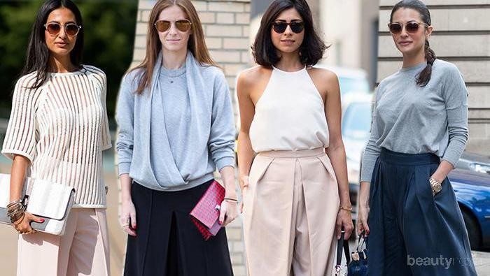 Yuk, Intip Padu Padan Celana Kulot Tanggung yang Fashionable! Yuk, Intip Padu Padan Celana Kulot Tanggung yang Fashionable!