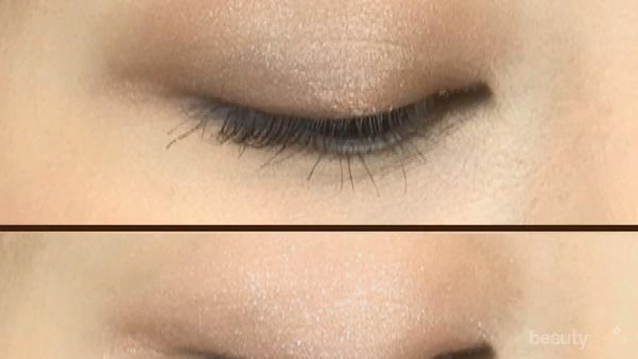 Masih populer di musim gugur! Make up mata yang wet dan glossy