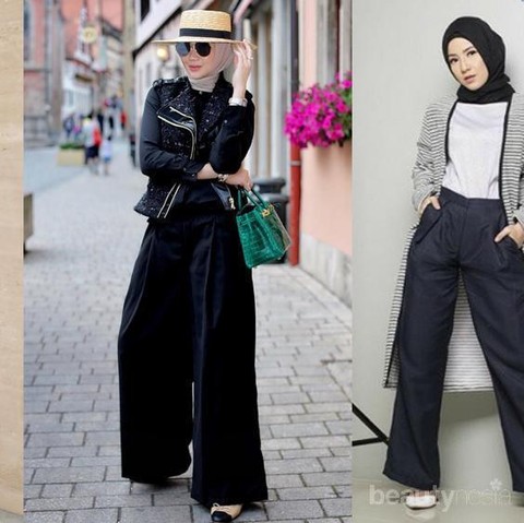 Tips Padu Padan Celana Palazzo untuk Hijabers Agar Penampilan Makin  Fashionable