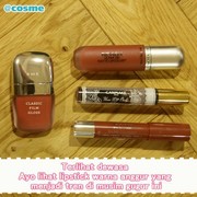 Terlihat dewasa Ayo lihat lipstick warna anggur yang menjadi tren di musim gugur ini