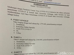 Heboh Selebaran Paket Biaya Pemeriksaan Corona di Surabaya