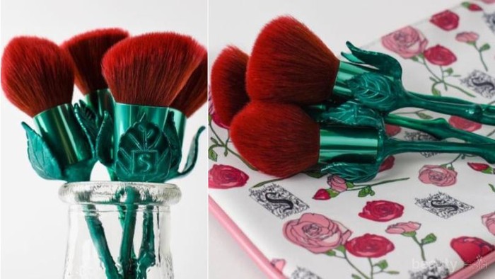 Brush Bentuk Mawar Ala Beauty And The Beast Super Cantik ...