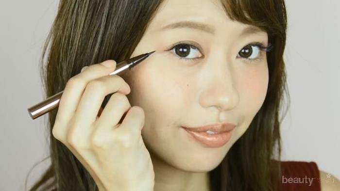 Tidak akan salah lagi! Cara detail menggunakan liquid eyeliner