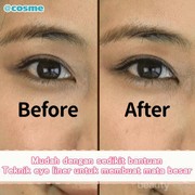 Mudah dengan sedikit bantuan Teknik eye liner untuk membuat mata besar