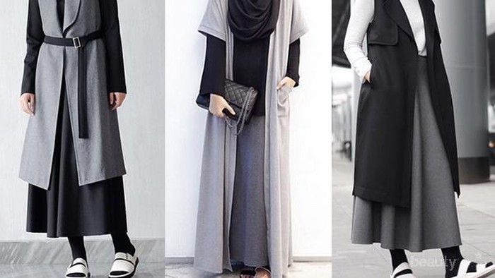 Gaya Monochrome Rani Hatta Ini Bisa Jadi Inspirasi Kamu Agar Tampil Stylish