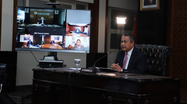 BI minta negara di dunia perkuat kerja sama dalam mengatasi tekanan ekonomi yang diakibatkan penyebaran virus corona.