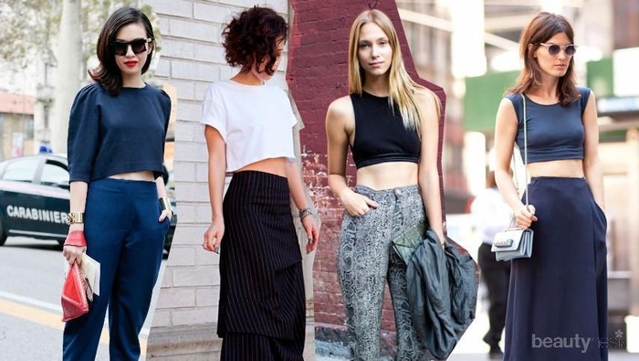 Begini 5 Cara Memadukan Crop Top supaya Tampil Lebih Stylish! Begini 5 Cara Memadukan Crop Top supaya Tampil Lebih Stylish!