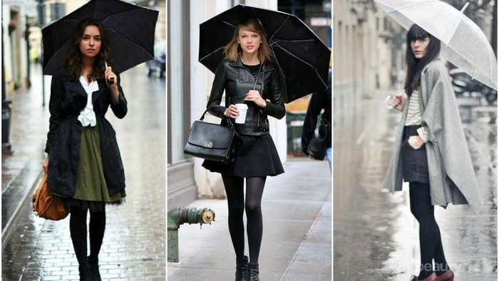 Fashion Alert! Begini Caranya Tetap Tampil Stylish di Musim Hujan!