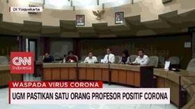 VIDEO: UGM Pastikan Satu Orang Profesor Positif Corona