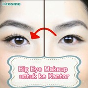 Big Eye Makeup untuk ke Kantor