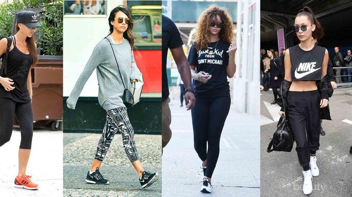 Gaya Selebriti Hollywood Ini Dijamin Bikin Kamu Pengen Cobain Trend Athleisure