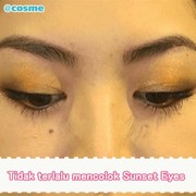 Tidak terlalu mencolok Sunset Eyes