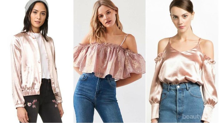 Panduan Cantik dan Stylish dengan Outfit Warna Musim Semi Terkini, Pink Metalik!