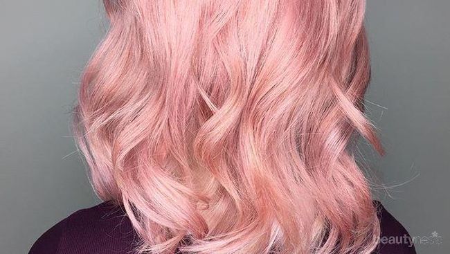 Hair Goals Alert Inspirasi Tren Warna  Rambut  Rose  Gold  