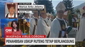 VIDEO: Penahbisan Uskup Ruteng Tetap Berlangsung