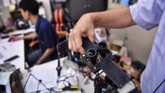 FOTO: Robot Ninja Thailand Pantau Pasien Virus Corona Rumah sakit di Thailand menggunakan robot ninja untuk membantu merawat pasien yang terinfeksi virus corona.