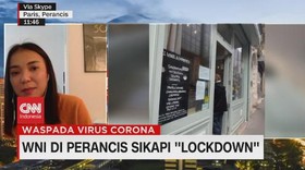 VIDEO: WNI di Perancis Sikapi 'Lockdown'