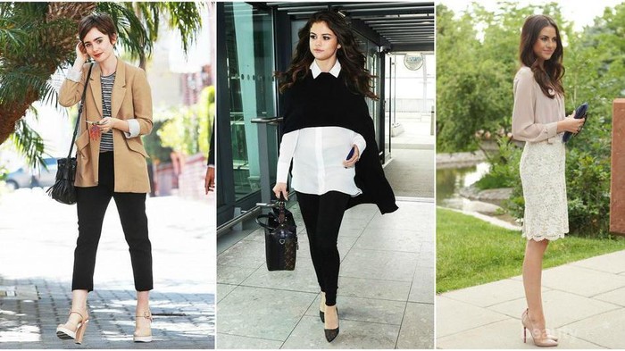 Tiru Padu Padan Baju Kerja Wanita yang Chic Ala Selebriti Barat untuk Outfit Kantor Kamu!