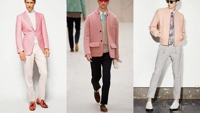 7 Style Outfit Pink Buat Cowok Biar Matching Denganmu di Hari Valentine