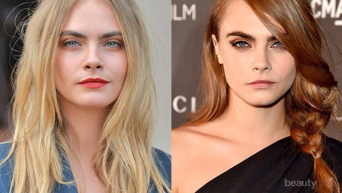 Keren! Ini Warna dan Gaya Rambut Cara Delevingne yang Paling Nge-hits