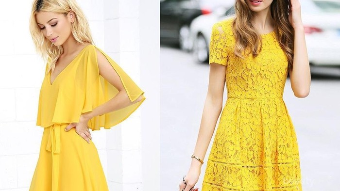 4 Inspirasi Gaun Kuning ala Selebriti untuk Kamu yang Ingin Tampil Fresh dan Youthful