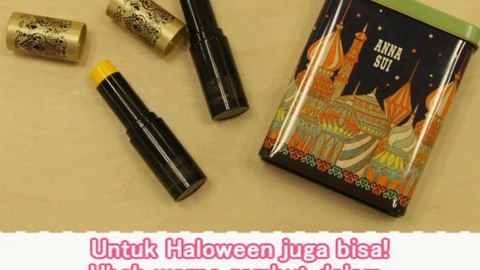 Untuk Haloween juga bisa! Ubah warna rambut dalam sekejap dengan kapur warna ini