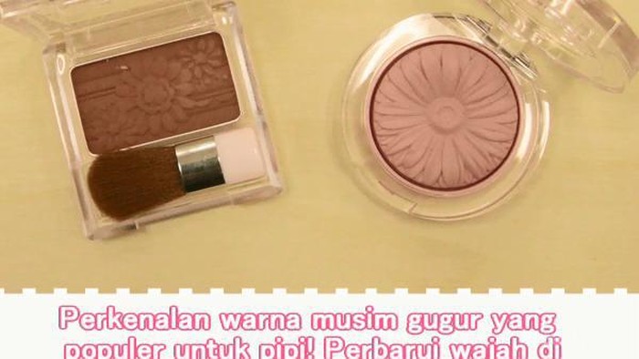Perkenalan warna musim gugur yang populer untuk pipi! Perbarui wajah di musim ini dengan warna anggur