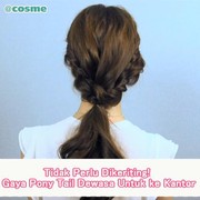 Tidak Perlu Dikeriting! Gaya Pony Tail Dewasa Untuk ke Kantor