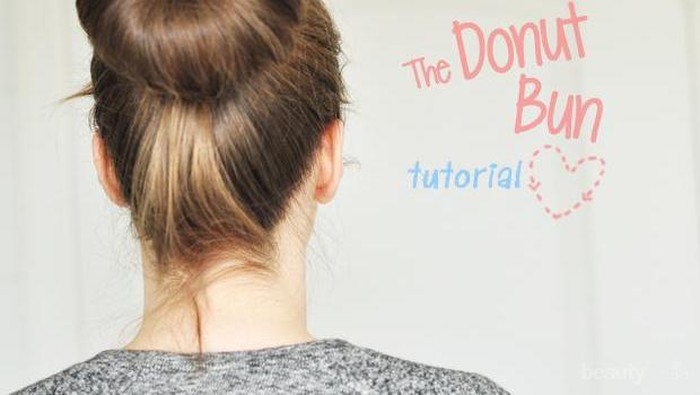 Cara Mudah Membuat Cepolan Rambut dengan Donut Bun