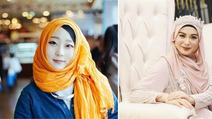 Dua Selebgram Asli Korea Ini Makin Cantik Saat Berhijab! Yuk, Intip Gaya Mereka!