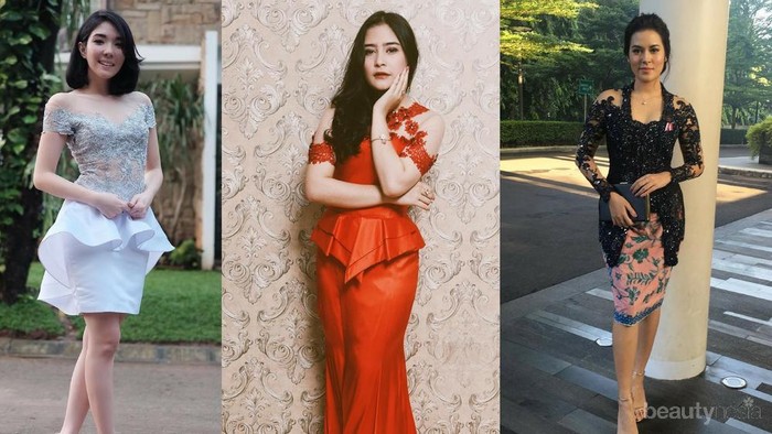 Tampil Elegan dan Mempesona, Yuk Contek Model Kebaya Selebriti Tanah Air Ini