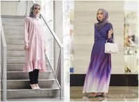 5 Trik Cerdas Memilih Dress Hijab Untuk Wanita Gemuk Agar Tampak Slim