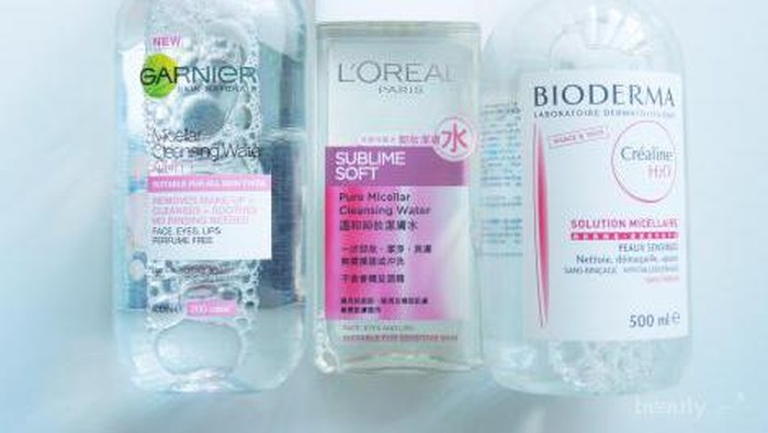 Micellar Water Bioderma, L'oreal, dan Garnier, Apa Saja yang Membedakannya?