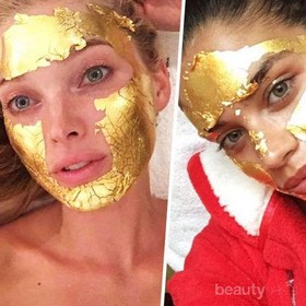 Masker Emas untuk Mendapatkan Wajah Glowing ala Model Victoria Secret