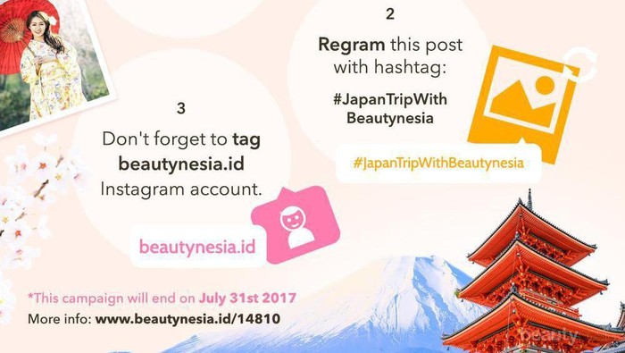 Yuk, Ikutan Campaign Beautynesia.id dan Menangkan Trip Gratis ke Jepang!