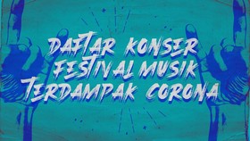 INFOGRAFIS: Daftar Konser-Festival Musik Terdampak Corona