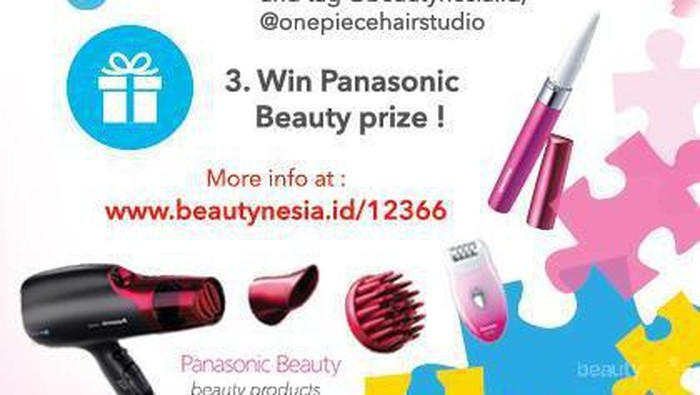 Coba Gaya Rambut Sesuai Karaktermu dan Menangkan Produk Panasonic Senilai Jutaan Rupiah!