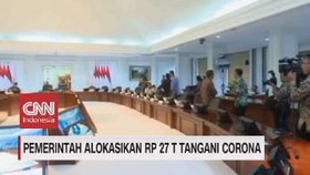VIDEO: Pemerintah Alokasikan Rp 27 T Tangani Corona