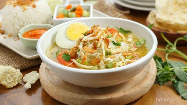  Resep  Soto Ayam dengan Kuah  yang Mantap dan Segar  untuk 