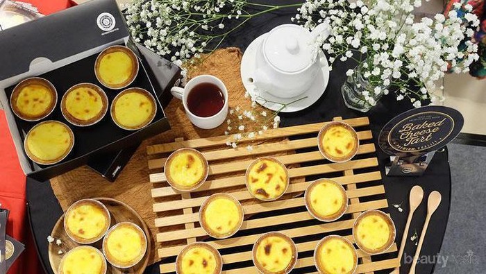 Cheese Tart Hokkaido, Dessert Hits Kekinian yang Lelehan Kejunya Langsung Lumer di Mulut
